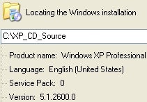 After you've installed nLite, load your installation CD into your disc drive and make sure you've got your 25-character product key handy.