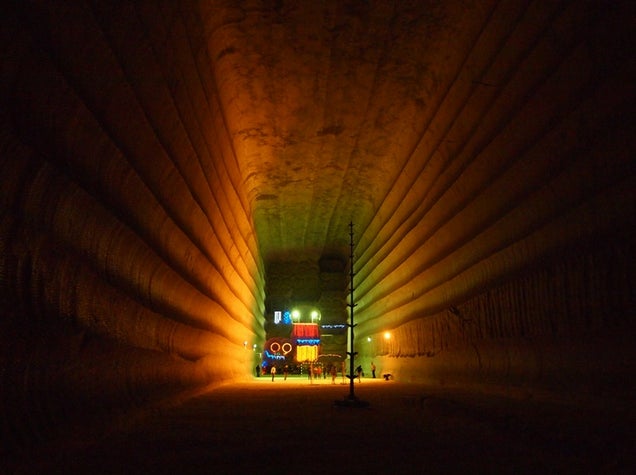 This Ukrainian salt mine is like a tourist resort for morlocks