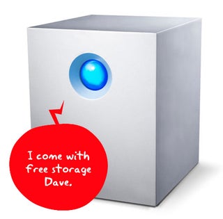 LaCie Offers Unlimited Online Backups For a Year With Hard Drive Purchase