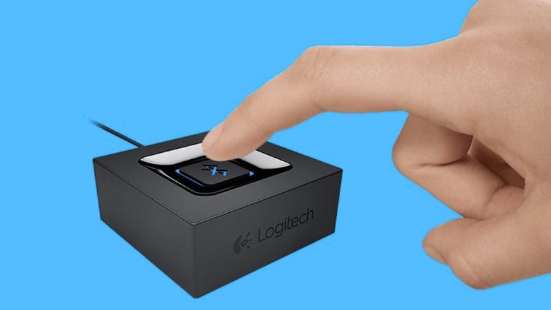 Logitech's Bluetooth Audio Adapter Turns Any Pair of Speakers into Wireless Ones