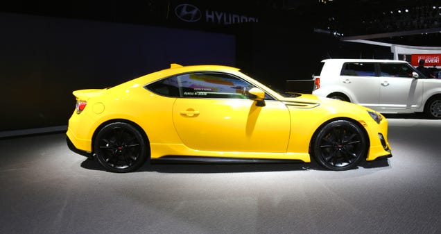 The Scion FR-S Release 1.0 Is Yellow As Fuck