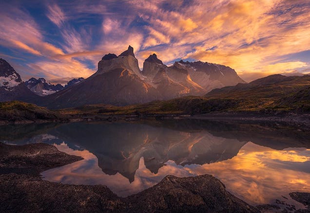 Mt. Asgard looks like the actual home of the Viking gods