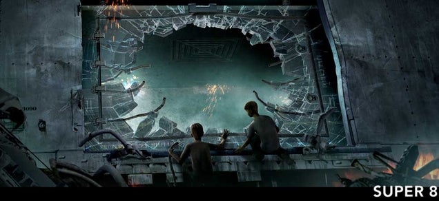 An astounding collection of Super 8 concept art for the Spielberg fetishist
