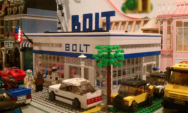 Lego car dealership and a few other pics