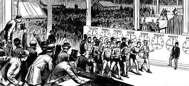150 Years Ago, People Watched Competitive Walking Instead of Baseball