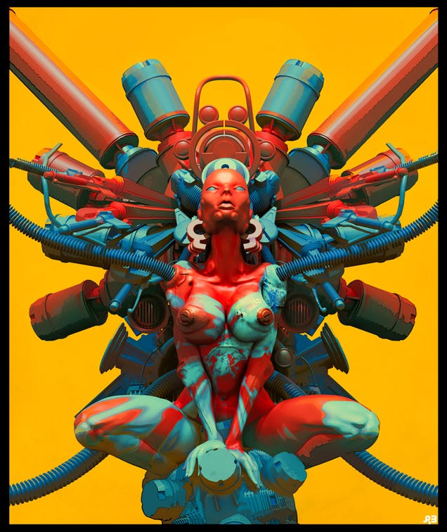 Hope Your Eyeballs Are Ready For This Explosion of Art