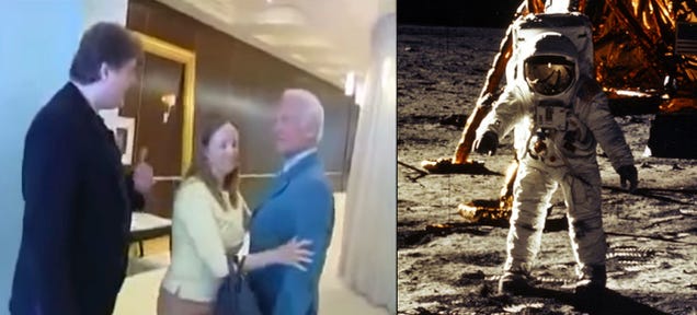 Buzz Aldrin once punched a moon hoaxer in the face