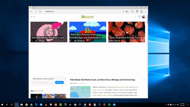 All the Coolest Features of Windows 10's Anniversary Update
