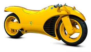 Ferrari Motorcycle Fails To Appreciate Ferrari Brand