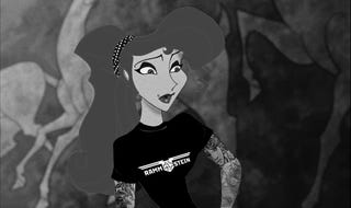 Disney Princesses reimagined as Punk Rock Heroines