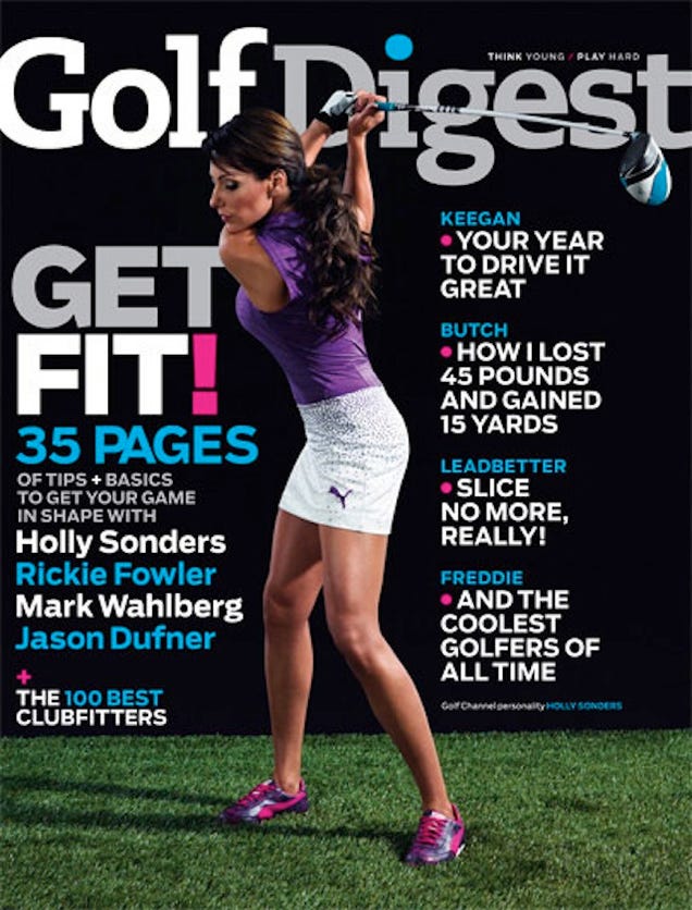 Golf Digest Embraces The Power Of Men Leering At Boobs