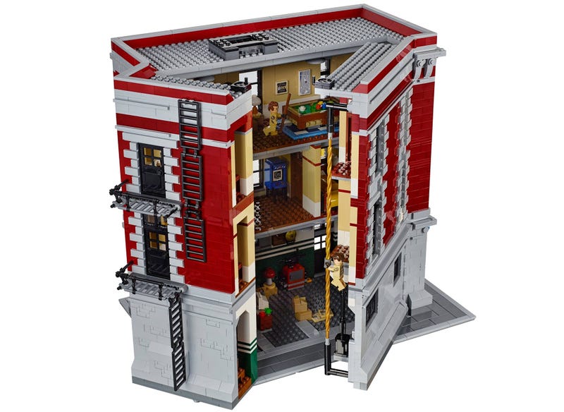 Our First Look Inside the Lego Ghostbusters Firehouse HQ Reveals So Many Wonderful Details