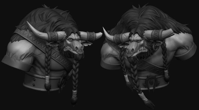 The Art of a Man Working on Blizzard's Next MMO