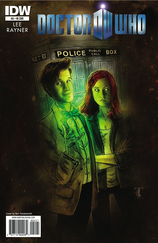 It's Jack the Ripper vs. the 11th Doctor in this sneak peek of the Doctor Who comic