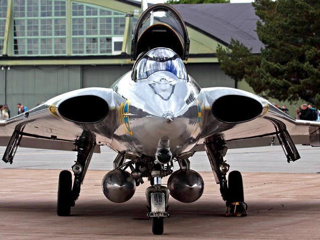 This may be the coolest, most futuristic combat jet ever built