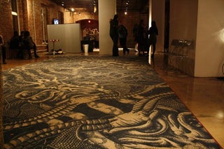These gorgeous H.P. Lovecraft inspired monster rugs can be on your floors!