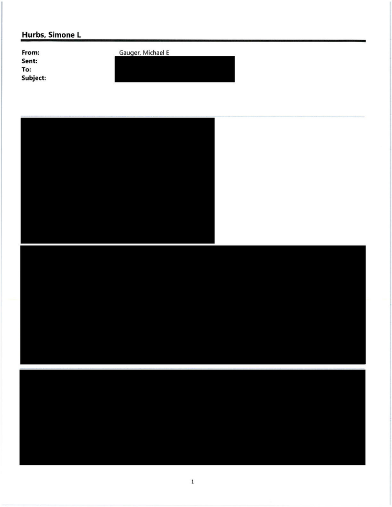 What Do You Think Is in These 73 Straight Pages of Fully Redacted Emails?