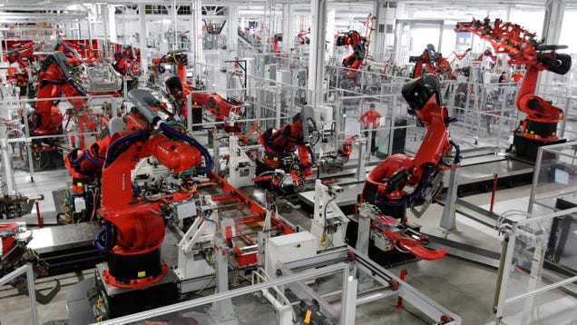 18 Gorgeous Images of Job-Stealing Factory Robots