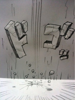 This innovative manga uses just pencil and paper to create a striking three-dimensional comic