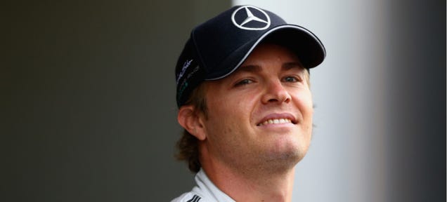 Nico Rosberg Smacks Lewis Hamilton's Car And Now Everyone Is Pissed