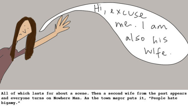 Lifetime Movie Cartoon: The Wives He Forgot