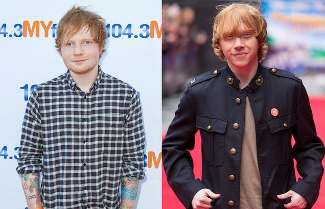 Fans Think Rupert Grint Is Ed Sheeran, Because Maybe He Is?