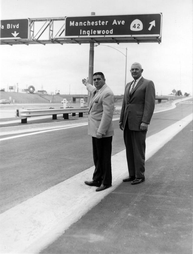 Photos: When Southern California's Freeways Were New (and Empty)