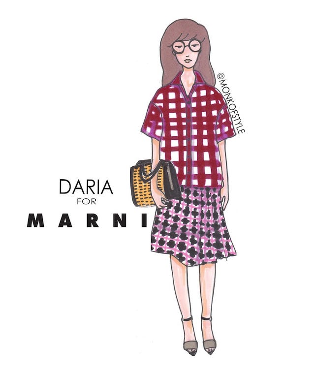 Cartoon Couture Collection gives your favorite cartoon characteres a high fashion makeover