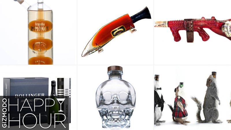 The Weirdest Coolest Liquor Bottles In The World