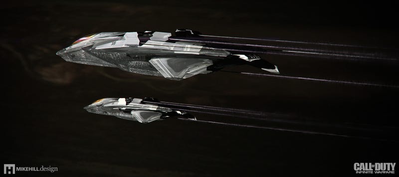 Infinite Warfare Has Some Very Cool Spaceships