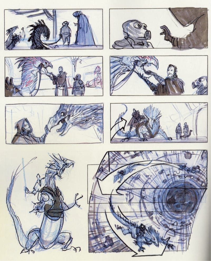 star wars original storyboard for sale