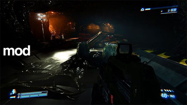 Maybe Mods Can Improve Aliens: Colonial Marines On PC