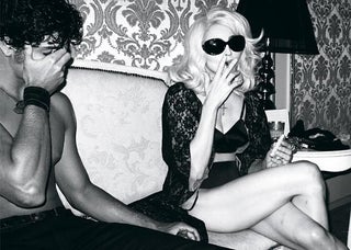 Madonna and Jesus Reenact Pietà With More French-Kissing, Speedos