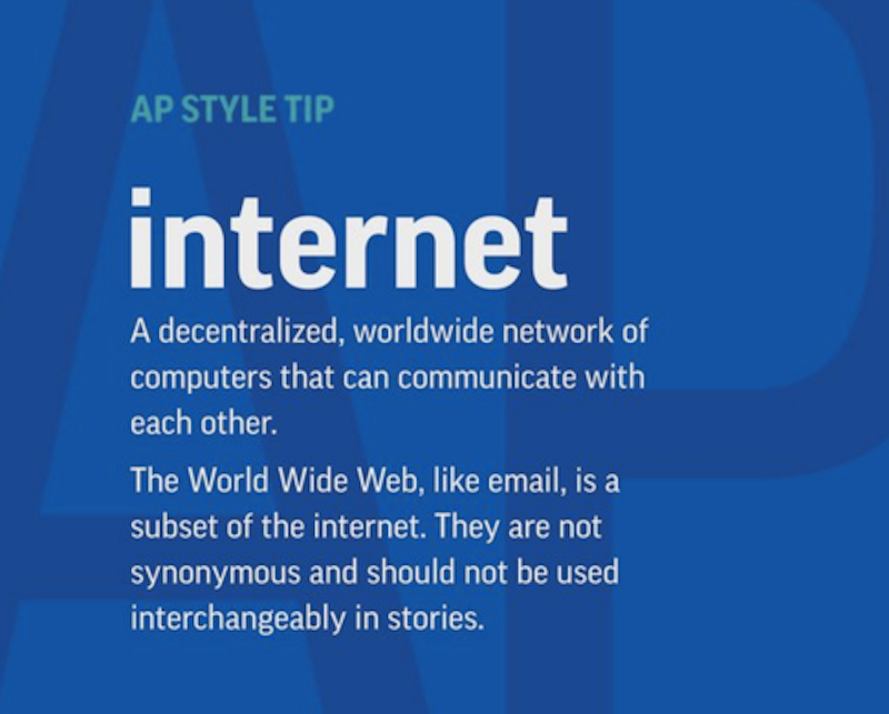 Bloggers Won the War Over the Word 'Internet'