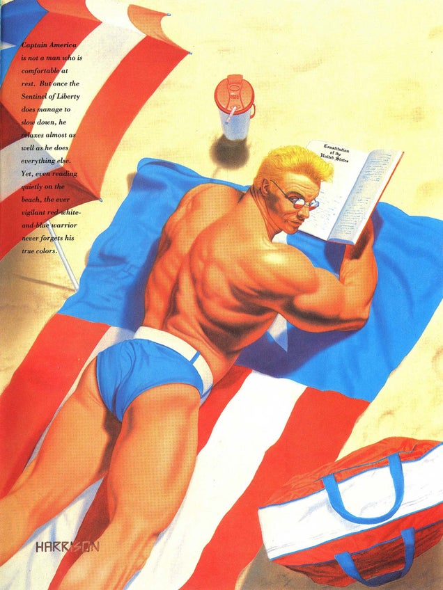 The non-stop erotic thrills of the 1990s Marvel Swimsuit Specials
