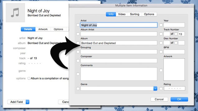 Get the Hidden Old iTunes "Get Info" Screen with an Option-Click