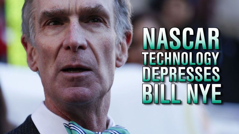 Bill Nye The NASCAR Bummer Guy