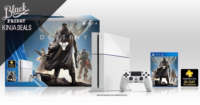 The White PS4 Destiny Bundle Joins the Black Friday Fray