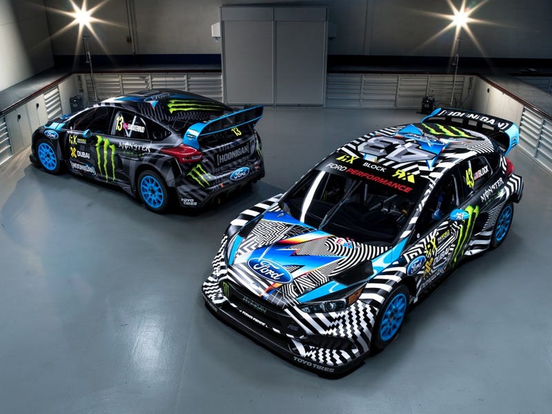 Ken Block's Ford Focus RS RX Looks Like Some Dope Ass Zubaz Pants