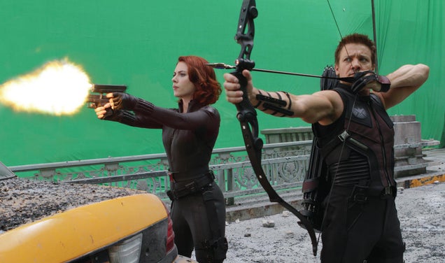 43 Avengers stills explode with lasers, jets, and latex