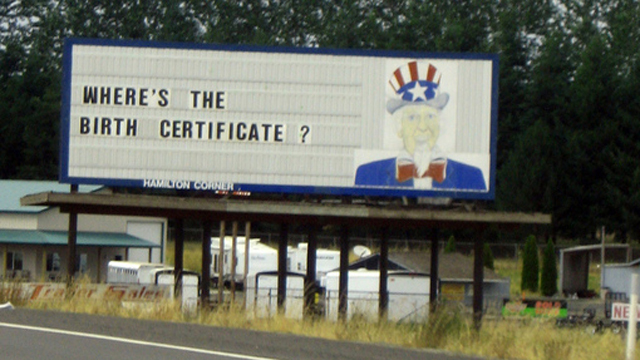 64% of Republicans Say Obama 'Seems kind of Squirrelly,' Was Born in Kenya