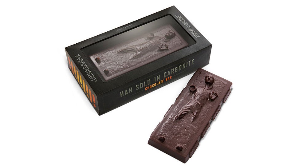 This Carbonite Frozen Han Solo Is The Only Chocolate I