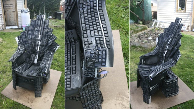 A Game of Thrones Chair Fit for the King of PC Gamers