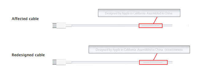 Apple Is Recalling Faulty MacBook USB-C Charging Cables
