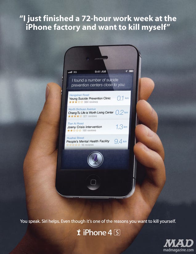 Mad Magazine Declares iPhones One of "The 50 Worst Things in America"
