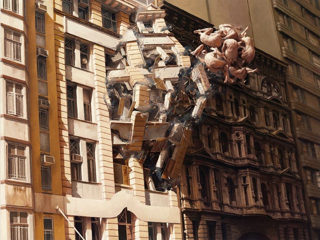 The beautiful and often disturbing paintings of Jeremy Geddes