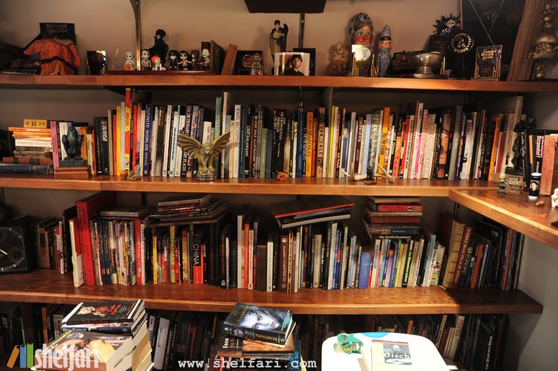 Take a Peek Inside Neil Gaiman's Library