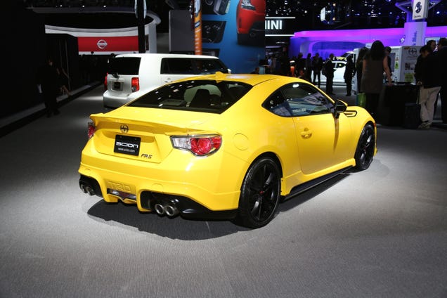 The Scion FR-S Release 1.0 Is Yellow As Fuck