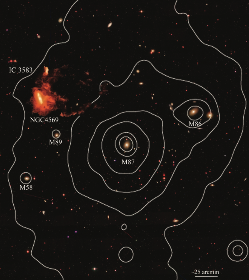 A Galaxy Moving So Fast It Leaves a 300,000 Light-Year Wide Plume of Gas in Its Wake