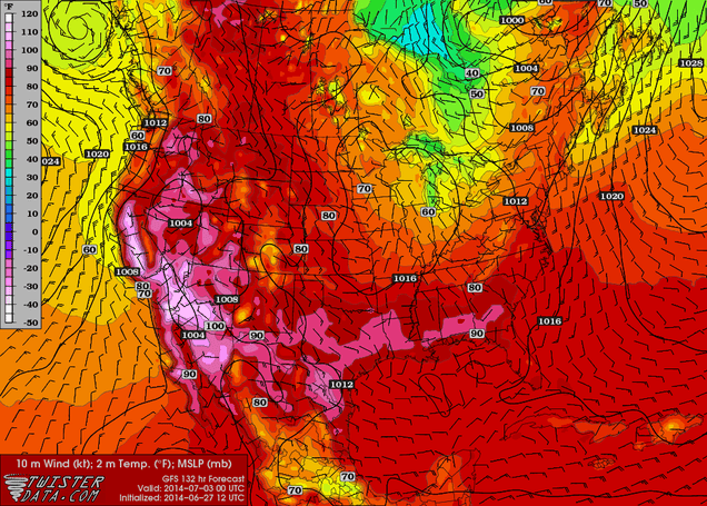 The Northern U.S. Will See SummerPolarVortexmageddon Next Week, Maybe